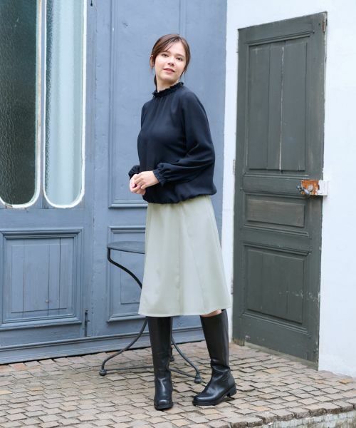 CARA O CRUZ / キャラ・オ・クルス シャツ・ブラウス | 洗える シャーリングブラウス【CoC by CARA O CRUZ】【セレモニー】 | 詳細7