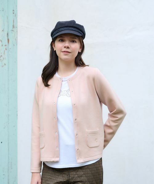 CARA O CRUZ / キャラ・オ・クルス カーディガン・ボレロ | 洗える ポンチのドットハオリ | 詳細19