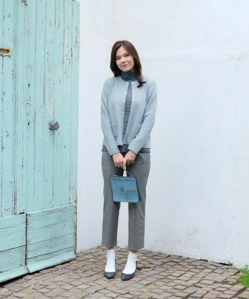 CARA O CRUZ / キャラ・オ・クルス カーディガン・ボレロ | 洗える ポンチのドットハオリ | 詳細8