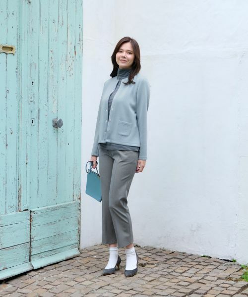 CARA O CRUZ / キャラ・オ・クルス カーディガン・ボレロ | 洗える ポンチのドットハオリ | 詳細9