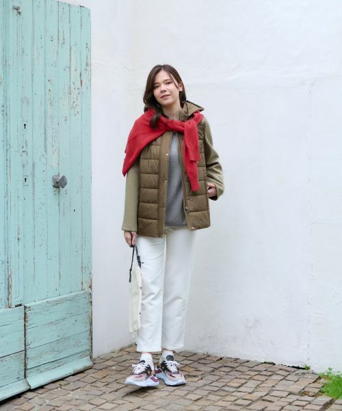 CARA O CRUZ / キャラ・オ・クルス その他パンツ | 【あったか】裏起毛のびのびパンツ【CoC by CARA O CRUZ】【産地ナブル】 | 詳細10