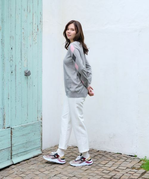 CARA O CRUZ / キャラ・オ・クルス その他パンツ | 【あったか】裏起毛のびのびパンツ【CoC by CARA O CRUZ】【産地ナブル】 | 詳細12