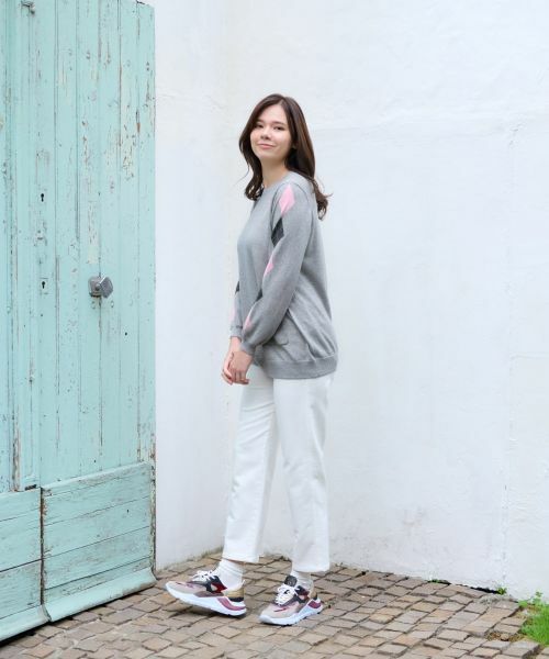 CARA O CRUZ / キャラ・オ・クルス その他パンツ | 【あったか】裏起毛のびのびパンツ【CoC by CARA O CRUZ】【産地ナブル】 | 詳細13