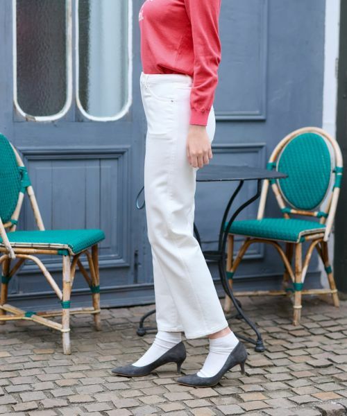 CARA O CRUZ / キャラ・オ・クルス その他パンツ | 【あったか】裏起毛のびのびパンツ【CoC by CARA O CRUZ】【産地ナブル】 | 詳細2