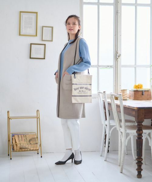 CARA O CRUZ / キャラ・オ・クルス その他パンツ | 【あったか】裏起毛のびのびパンツ【CoC by CARA O CRUZ】【産地ナブル】 | 詳細21