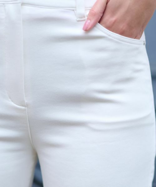 CARA O CRUZ / キャラ・オ・クルス その他パンツ | 【あったか】裏起毛のびのびパンツ【CoC by CARA O CRUZ】【産地ナブル】 | 詳細27