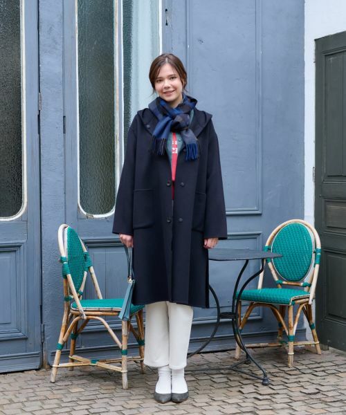 CARA O CRUZ / キャラ・オ・クルス その他パンツ | 【あったか】裏起毛のびのびパンツ【CoC by CARA O CRUZ】【産地ナブル】 | 詳細5