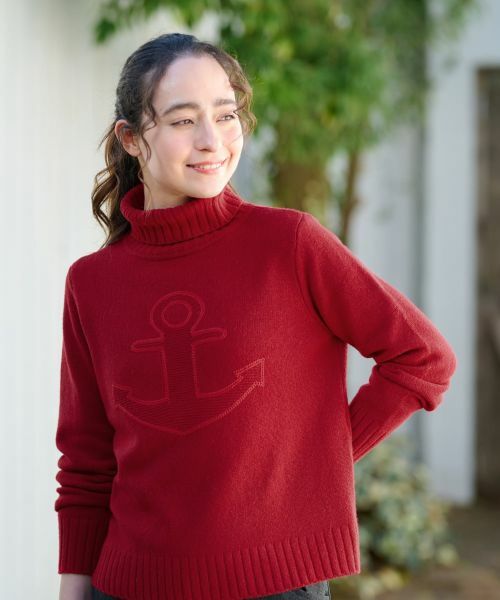 CARA O CRUZ / キャラ・オ・クルス ニット・セーター | アンカータートルニット【CoC by CARA O CRUZ】 | 詳細1