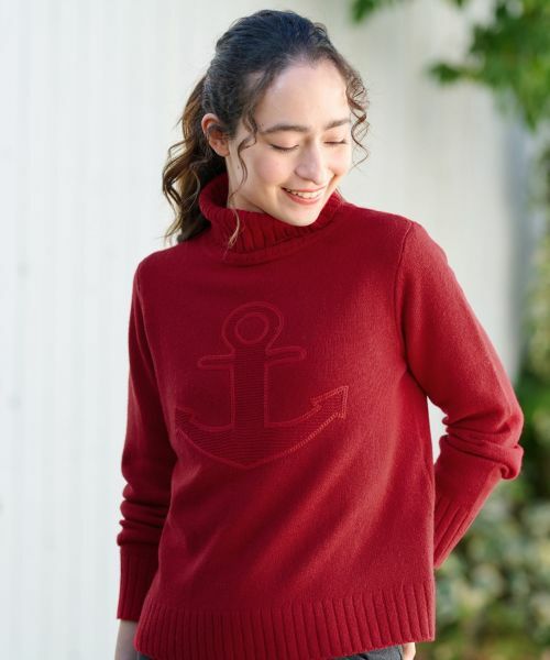 CARA O CRUZ / キャラ・オ・クルス ニット・セーター | アンカータートルニット【CoC by CARA O CRUZ】 | 詳細2