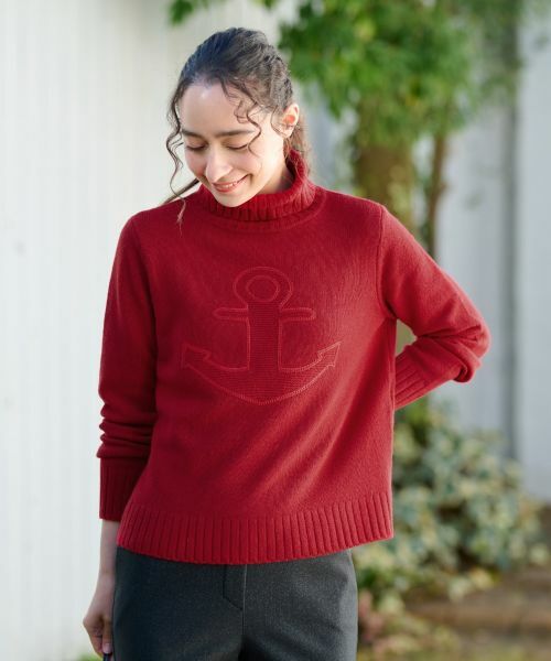 CARA O CRUZ / キャラ・オ・クルス ニット・セーター | アンカータートルニット【CoC by CARA O CRUZ】 | 詳細4