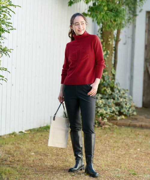 CARA O CRUZ / キャラ・オ・クルス ニット・セーター | アンカータートルニット【CoC by CARA O CRUZ】 | 詳細8