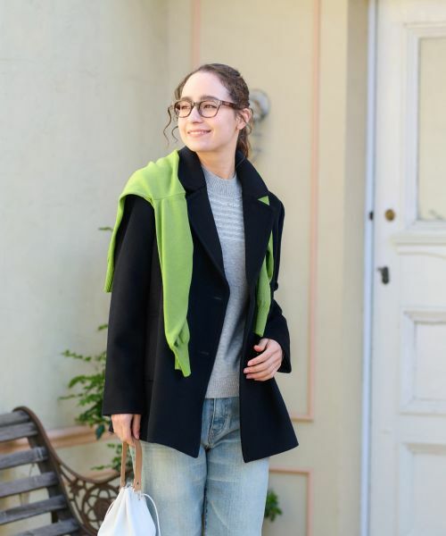 CARA O CRUZ / キャラ・オ・クルス その他アウター | ピーコート【CoC by CARA O CRUZ】 | 詳細1