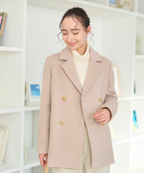 CARA O CRUZ / キャラ・オ・クルス その他アウター | ピーコート【CoC by CARA O CRUZ】 | 詳細10