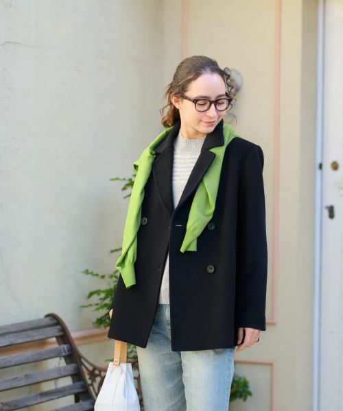 CARA O CRUZ / キャラ・オ・クルス その他アウター | ピーコート【CoC by CARA O CRUZ】 | 詳細2