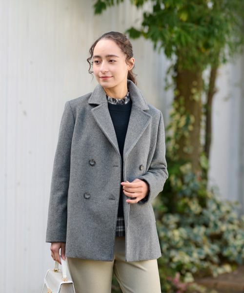 CARA O CRUZ / キャラ・オ・クルス その他アウター | ピーコート【CoC by CARA O CRUZ】 | 詳細20