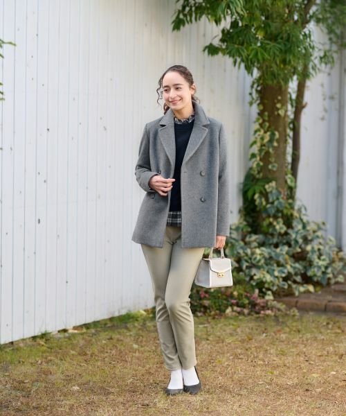 CARA O CRUZ / キャラ・オ・クルス その他アウター | ピーコート【CoC by CARA O CRUZ】 | 詳細21