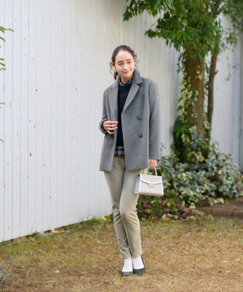 CARA O CRUZ / キャラ・オ・クルス その他アウター | ピーコート【CoC by CARA O CRUZ】 | 詳細23