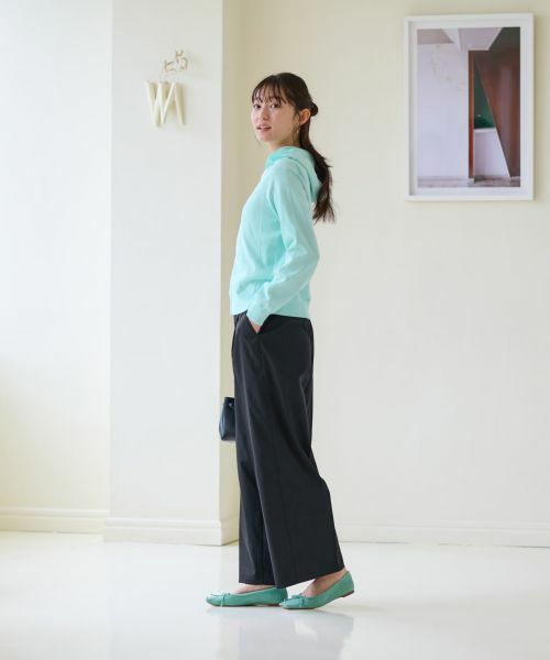 CARA O CRUZ / キャラ・オ・クルス カーディガン・ボレロ | 洗える ニットパーカー | 詳細10