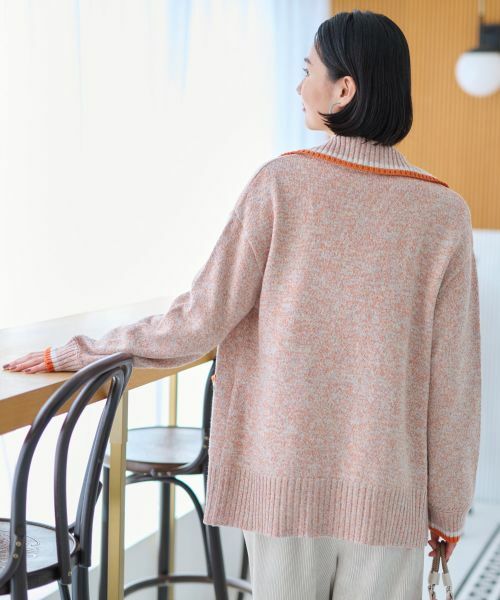 CARA O CRUZ / キャラ・オ・クルス ニット・セーター | ミックスヤーンカーディガン | 詳細12