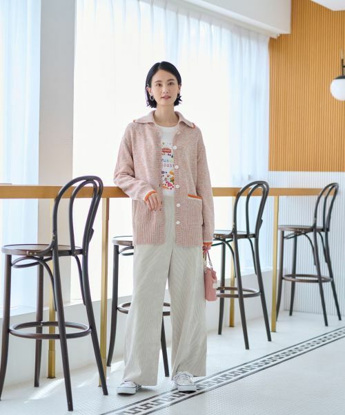 CARA O CRUZ / キャラ・オ・クルス ニット・セーター | ミックスヤーンカーディガン | 詳細18