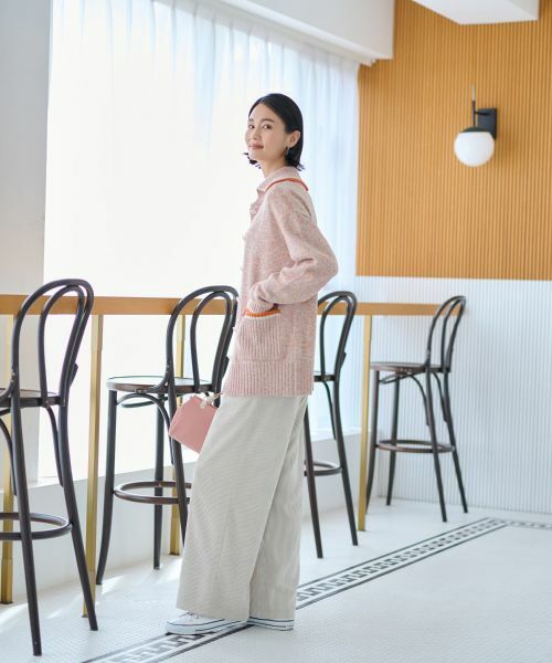 CARA O CRUZ / キャラ・オ・クルス ニット・セーター | ミックスヤーンカーディガン | 詳細20