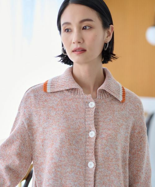 CARA O CRUZ / キャラ・オ・クルス ニット・セーター | ミックスヤーンカーディガン | 詳細21