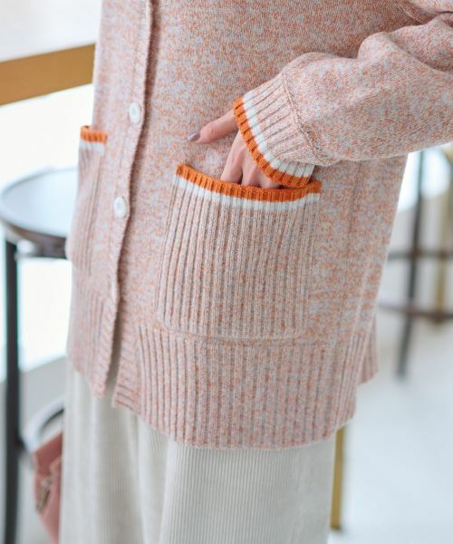 CARA O CRUZ / キャラ・オ・クルス ニット・セーター | ミックスヤーンカーディガン | 詳細22
