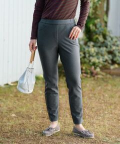 CARA O CRUZ / キャラ・オ・クルス その他パンツ | 【あったか】後ろウエストゴム のびのびパンツ