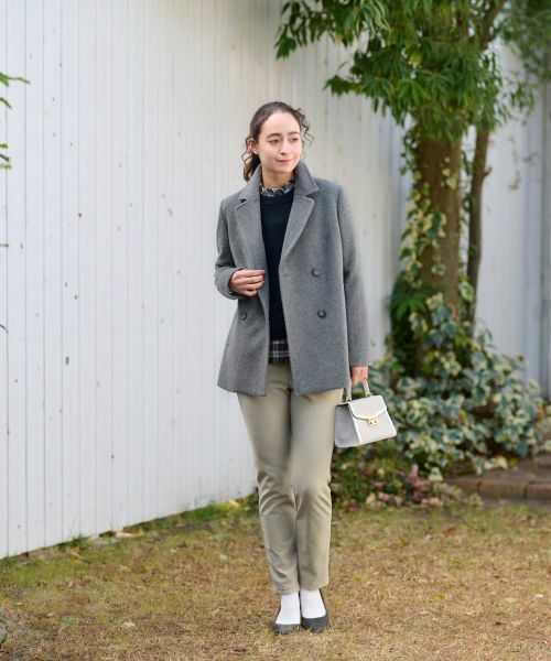 CARA O CRUZ / キャラ・オ・クルス その他パンツ | 【あったか】後ろウエストゴム のびのびパンツ | 詳細17