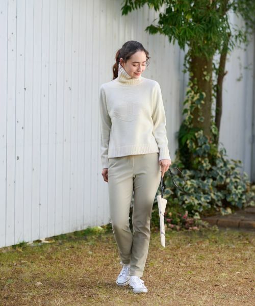 CARA O CRUZ / キャラ・オ・クルス その他パンツ | 【あったか】後ろウエストゴム のびのびパンツ | 詳細25