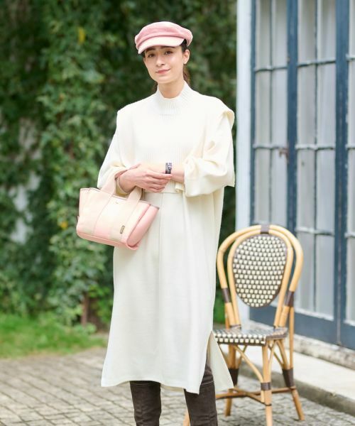 CARA O CRUZ / キャラ・オ・クルス ドレス | 3WAY ニットのワンピースアンサンブル | 詳細10