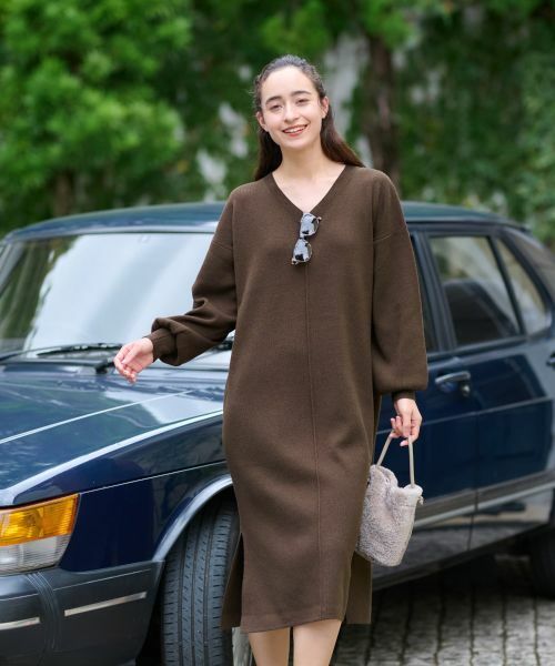 CARA O CRUZ / キャラ・オ・クルス ドレス | 3WAY ニットのワンピースアンサンブル | 詳細15