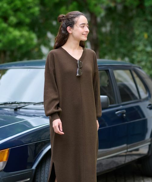 CARA O CRUZ / キャラ・オ・クルス ドレス | 3WAY ニットのワンピースアンサンブル | 詳細16