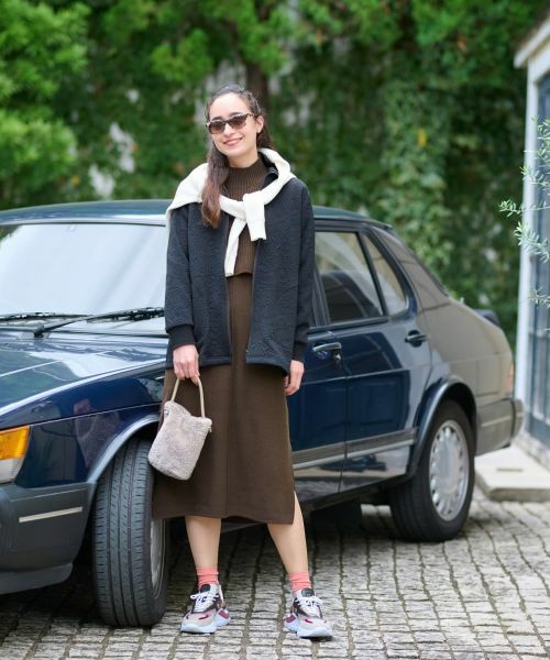 CARA O CRUZ / キャラ・オ・クルス ドレス | 3WAY ニットのワンピースアンサンブル | 詳細17