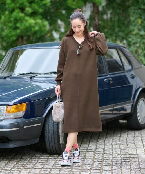 CARA O CRUZ / キャラ・オ・クルス ドレス | 3WAY ニットのワンピースアンサンブル | 詳細22