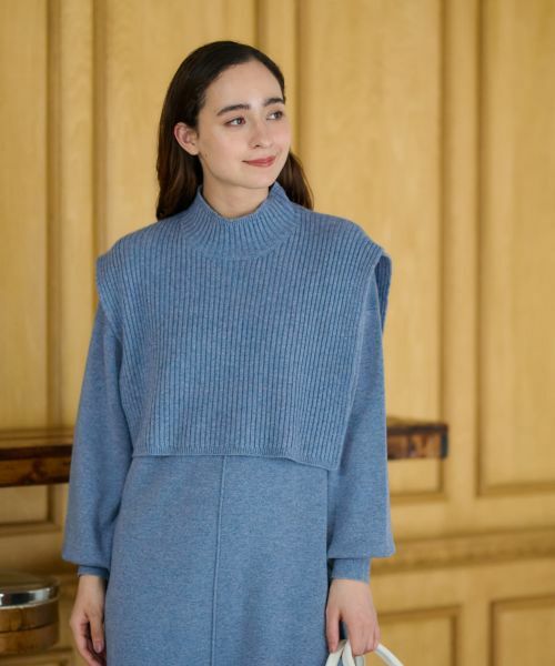 CARA O CRUZ / キャラ・オ・クルス ドレス | 3WAY ニットのワンピースアンサンブル | 詳細3