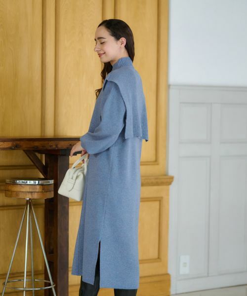 CARA O CRUZ / キャラ・オ・クルス ドレス | 3WAY ニットのワンピースアンサンブル | 詳細5