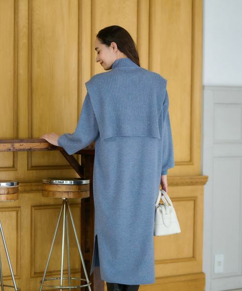 CARA O CRUZ / キャラ・オ・クルス ドレス | 3WAY ニットのワンピースアンサンブル | 詳細6