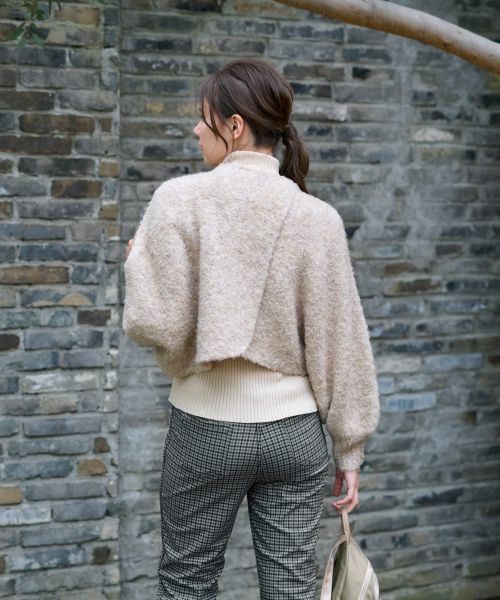 CARA O CRUZ / キャラ・オ・クルス その他小物 | ニットボレロ【CoC by CARA O CRUZ】 | 詳細3