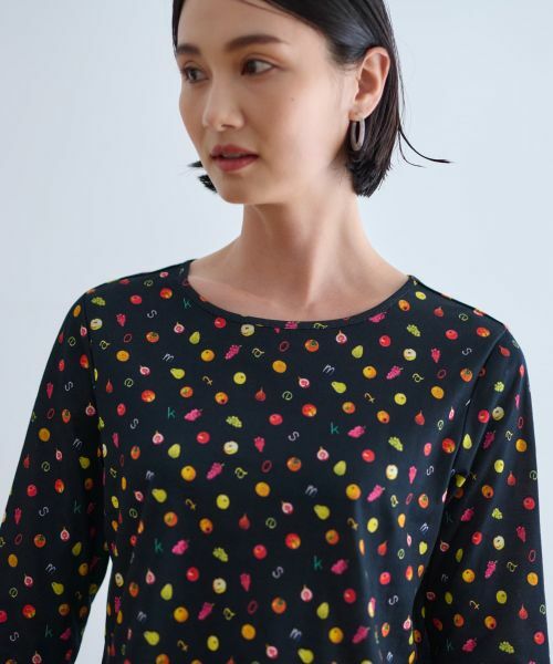 CARA O CRUZ / キャラ・オ・クルス Tシャツ | 洗える フルーツ柄Tシャツ【イワタニユウスケ】 | 詳細15