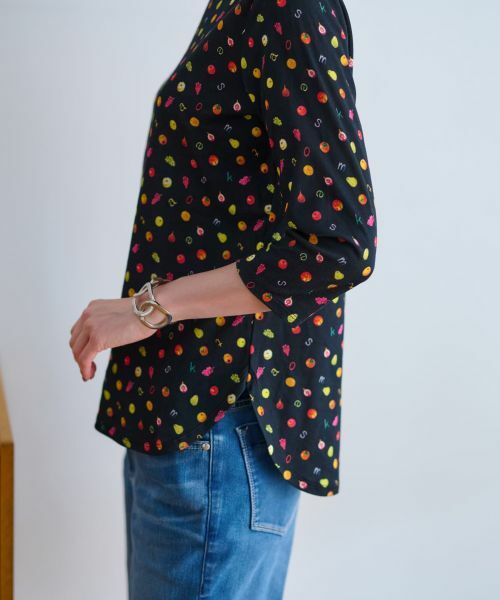 CARA O CRUZ / キャラ・オ・クルス Tシャツ | 洗える フルーツ柄Tシャツ【イワタニユウスケ】 | 詳細16