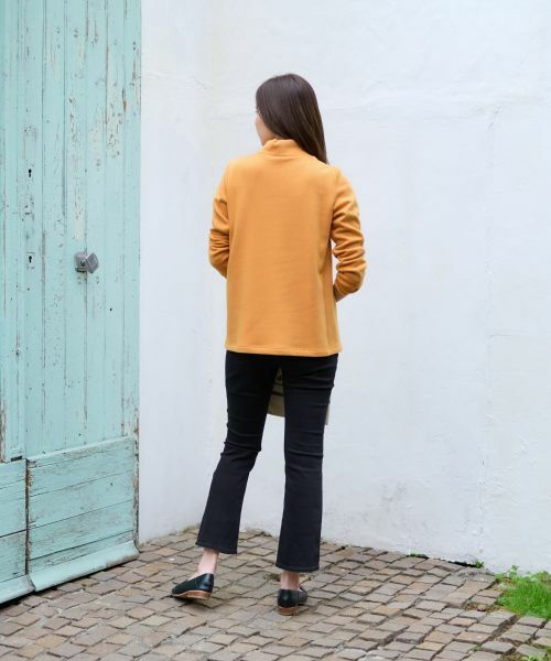 CARA O CRUZ / キャラ・オ・クルス カットソー | 【あったか】洗える 裏起毛のビーズ刺繍スエット | 詳細21