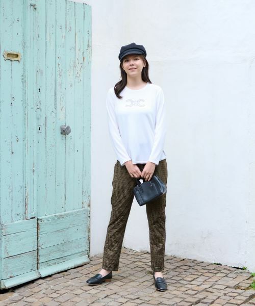 CARA O CRUZ / キャラ・オ・クルス カットソー | 洗える ロゴTシャツ | 詳細13