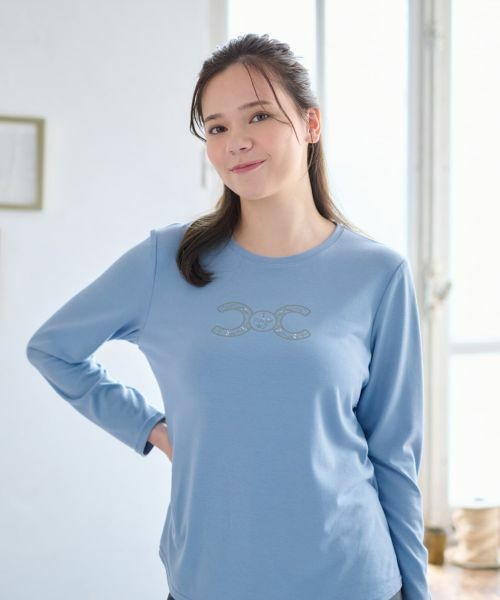 CARA O CRUZ / キャラ・オ・クルス カットソー | 洗える ロゴTシャツ | 詳細16