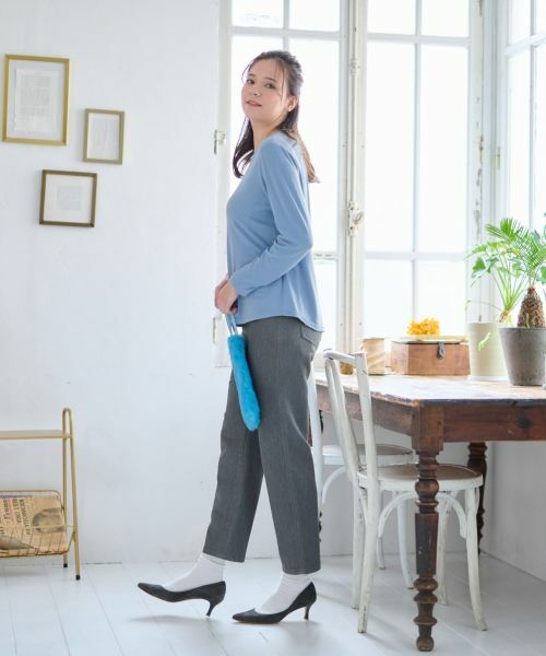 CARA O CRUZ / キャラ・オ・クルス カットソー | 洗える ロゴTシャツ | 詳細18