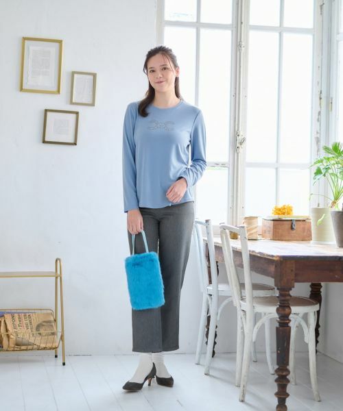 CARA O CRUZ / キャラ・オ・クルス カットソー | 洗える ロゴTシャツ | 詳細19