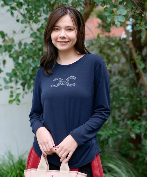 CARA O CRUZ / キャラ・オ・クルス カットソー | 洗える ロゴTシャツ | 詳細2