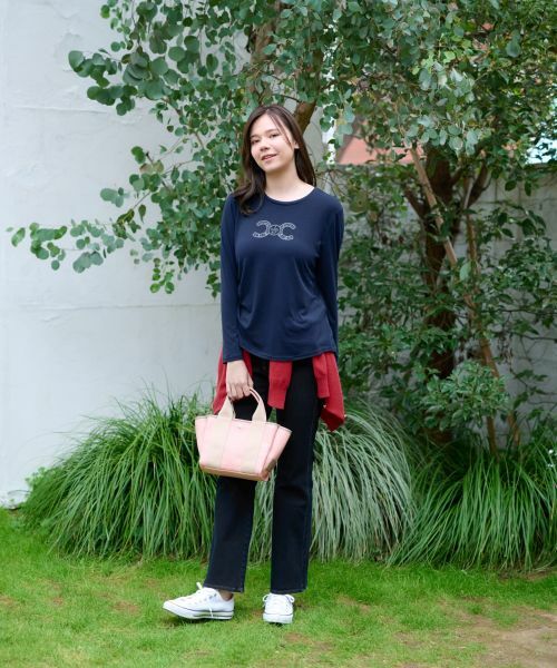 CARA O CRUZ / キャラ・オ・クルス カットソー | 洗える ロゴTシャツ | 詳細4