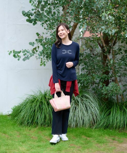 CARA O CRUZ / キャラ・オ・クルス カットソー | 洗える ロゴTシャツ | 詳細7