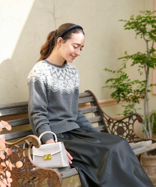 CARA O CRUZ / キャラ・オ・クルス ニット・セーター | ノルディック柄ニット【CoC by CARA O CRUZ】 | 詳細1